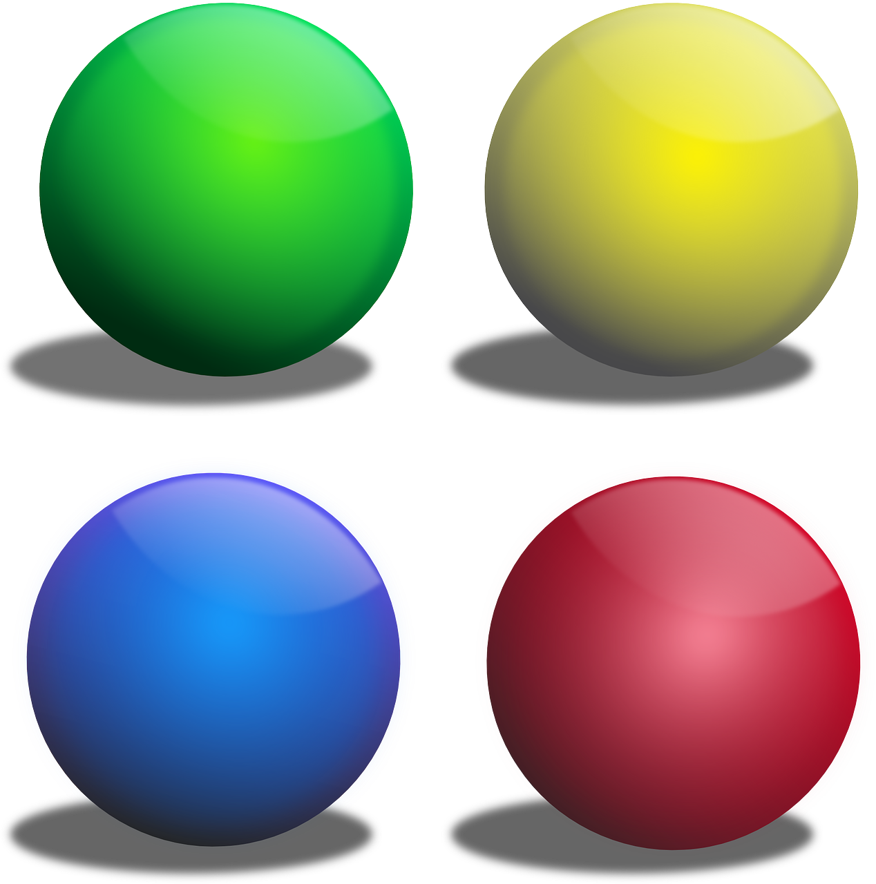 spheres balls colors free photo