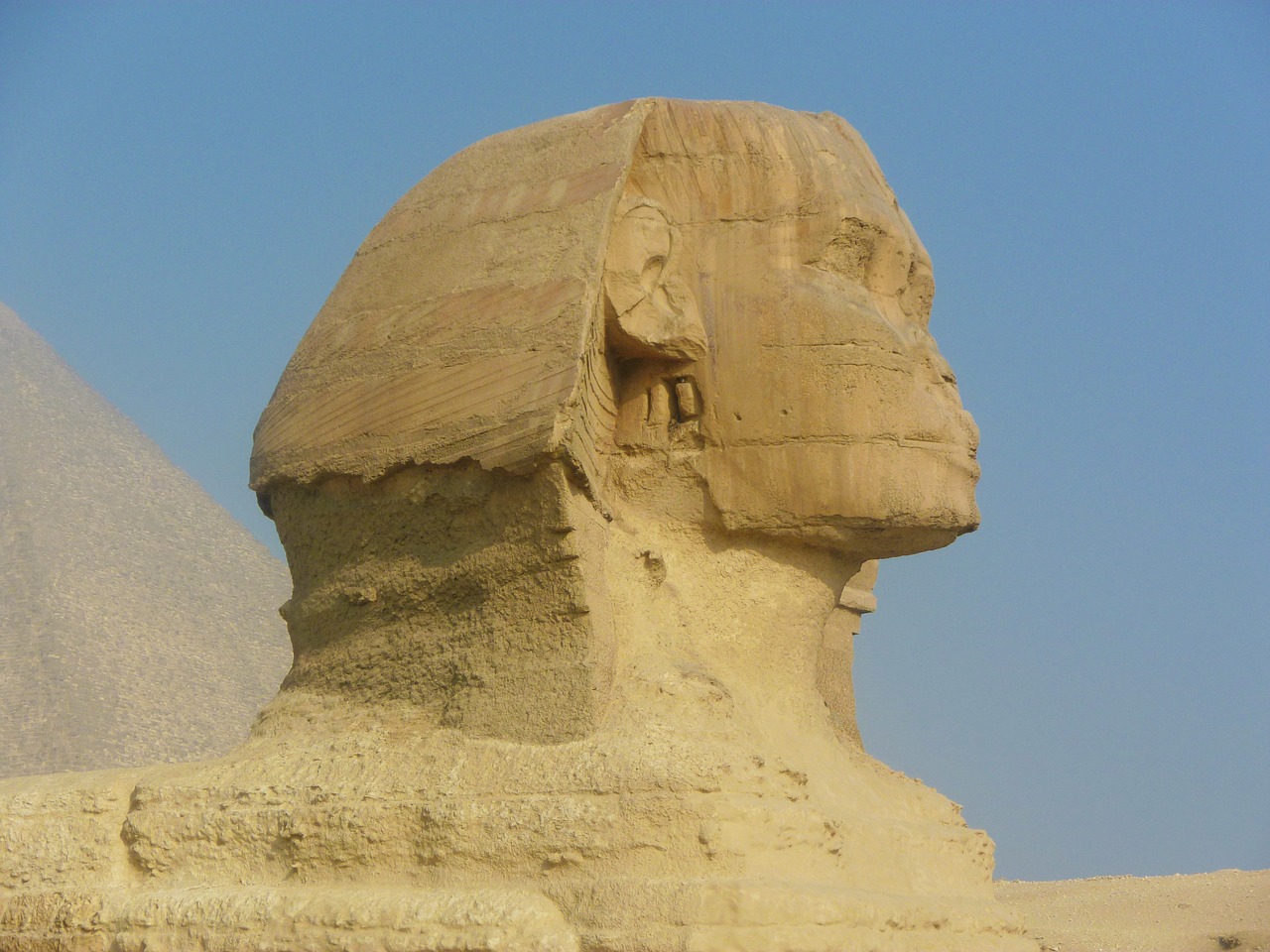 sphinx egypt hieroglyphs free photo