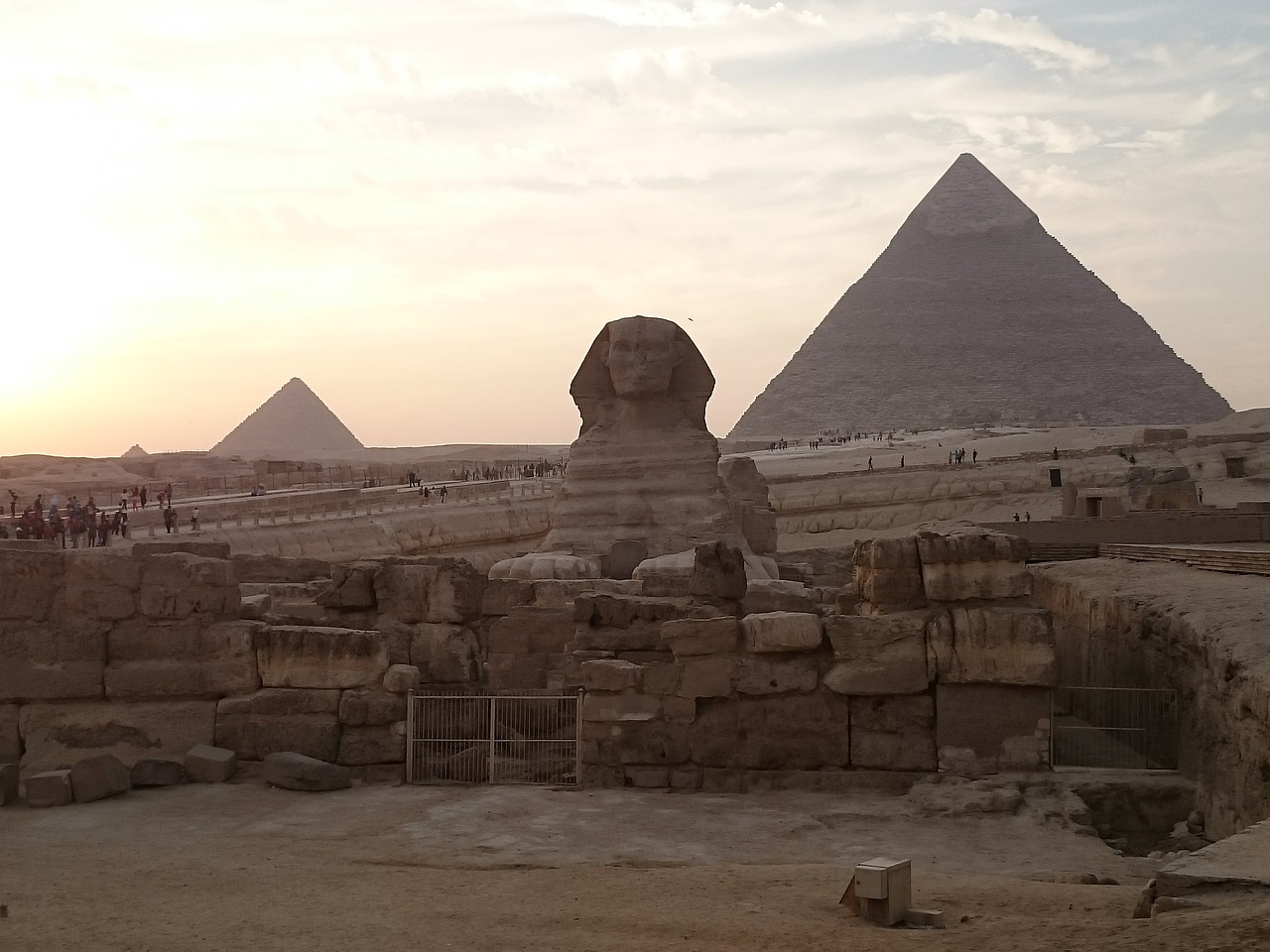 sphinx giza egypt free photo