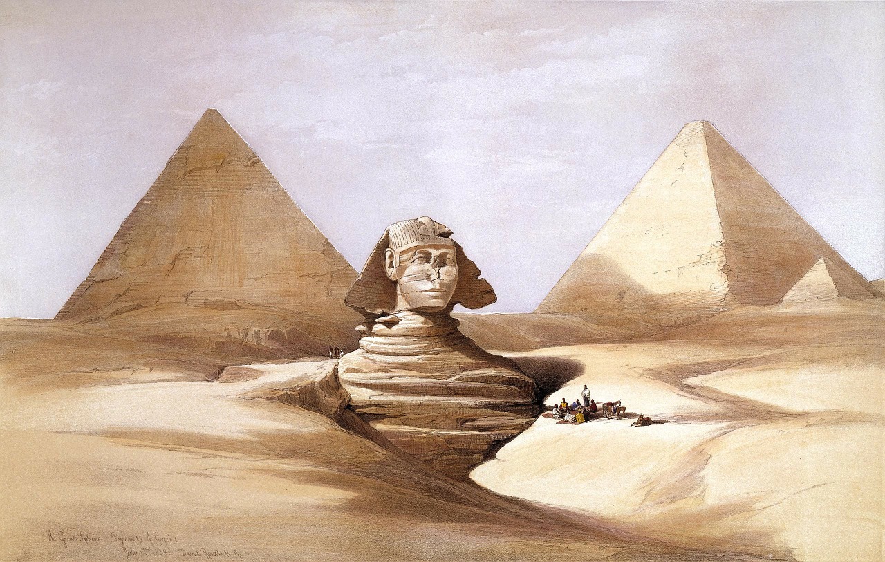 sphinx egypt weltwunder free photo