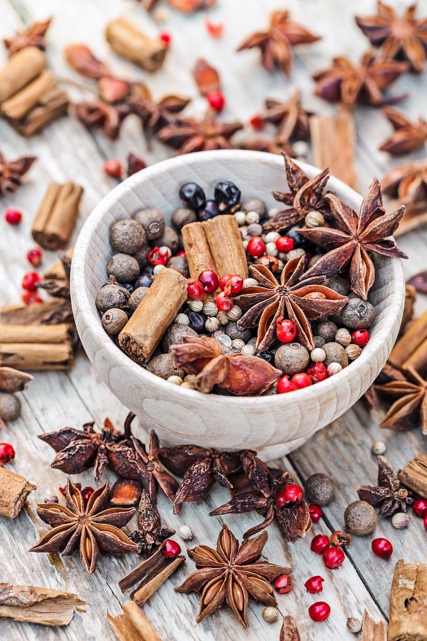 spice bowl cinnamon free photo