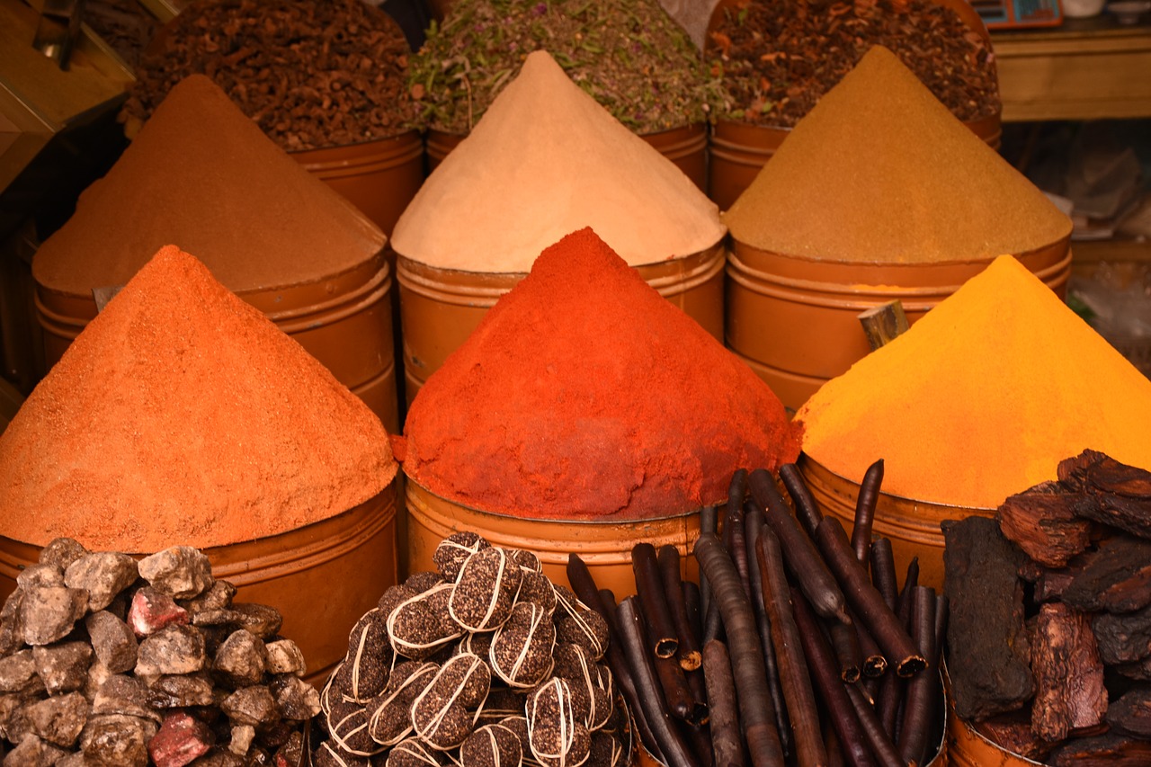 spice cone morocco free pictures free photo