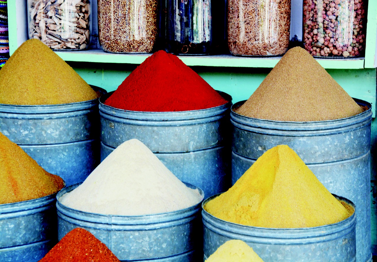 spices farbenspiel market free photo