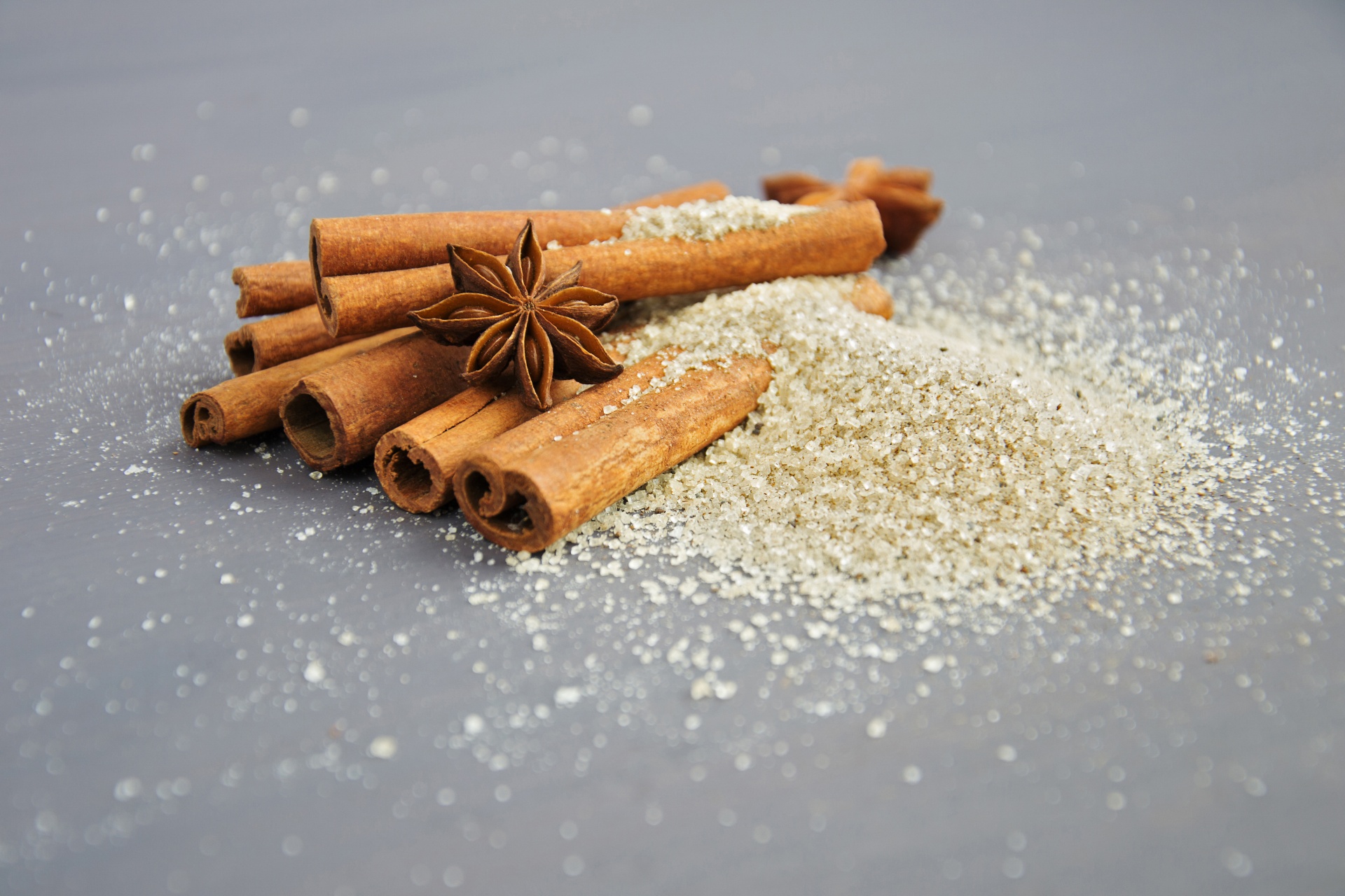 cinnamon star anise spices free photo