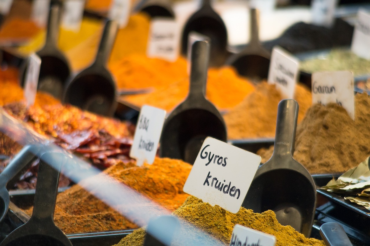 spices flavors middle east free photo