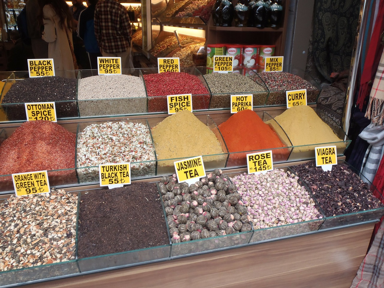 spices bazaar istanbul free photo