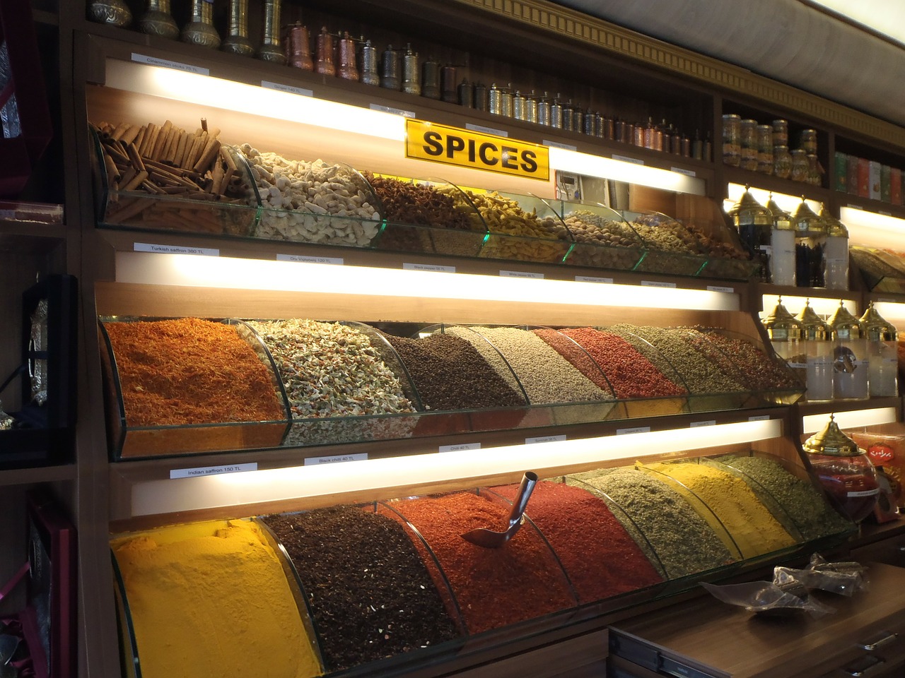 spices bazaar istanbul free photo