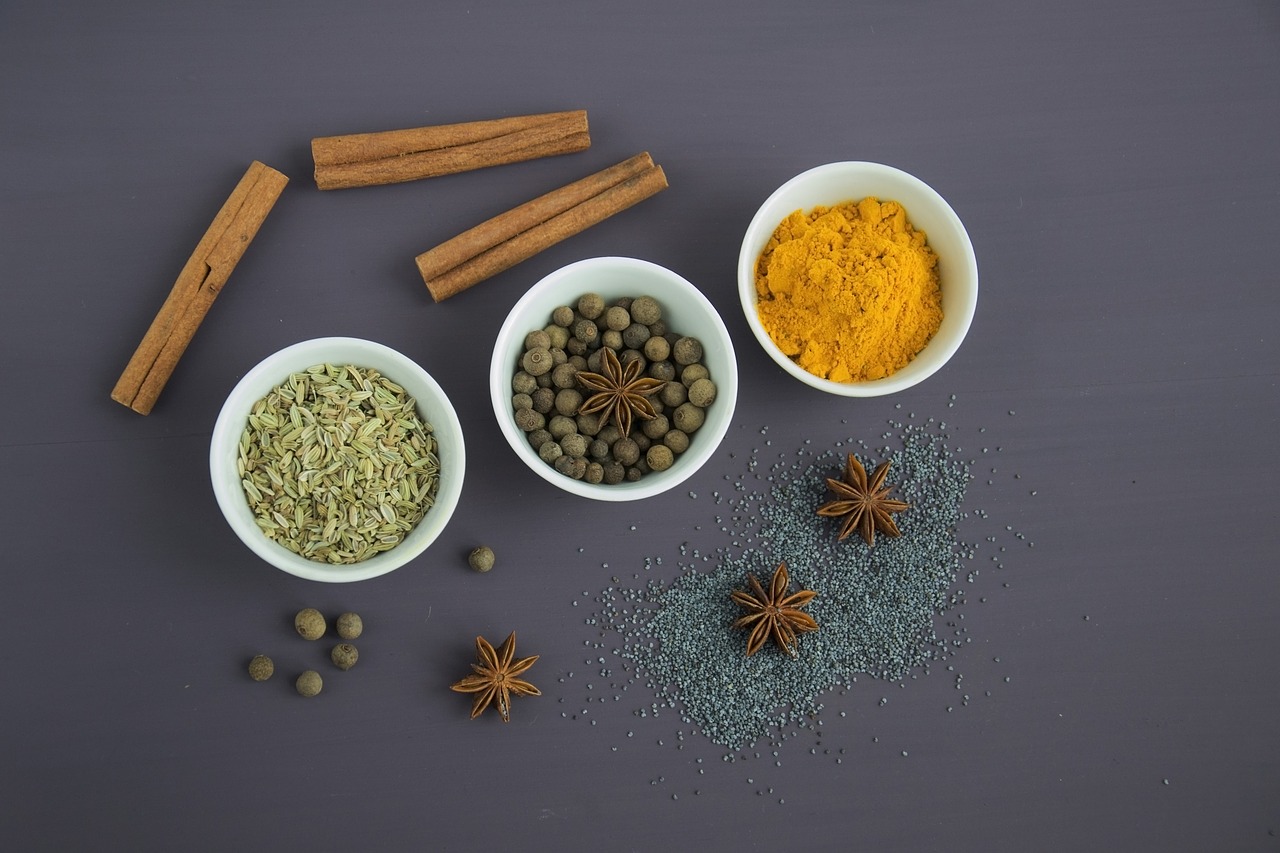 spices ingredients seasoning free photo