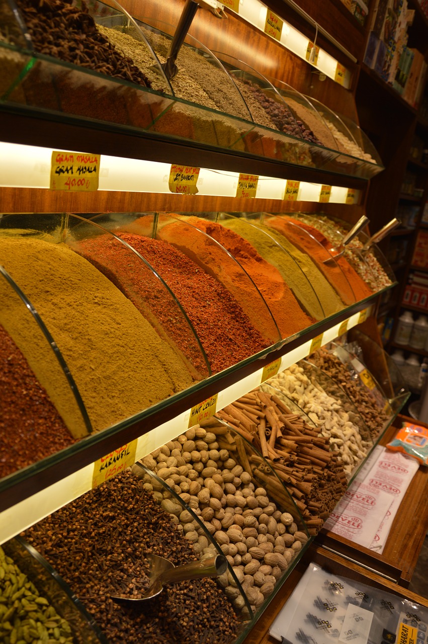 spices market istanbul free photo