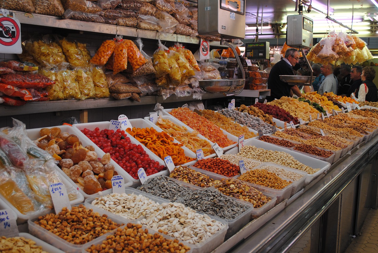 spices market colour free photo