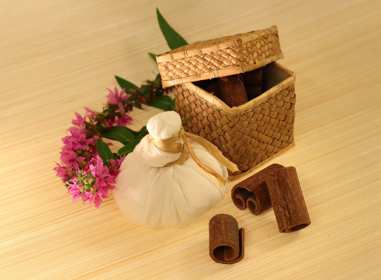 spices herbal massage cinnamon free photo