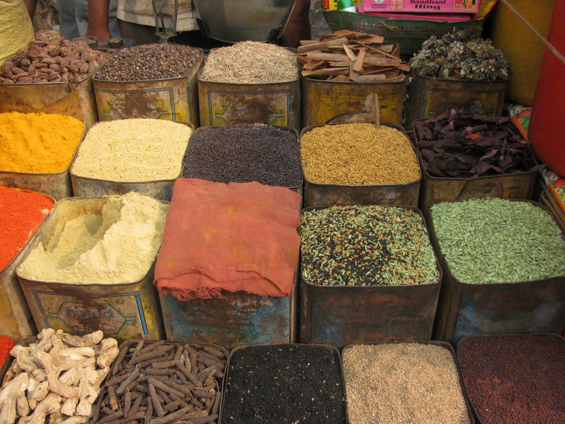 spices market bazaar free photo