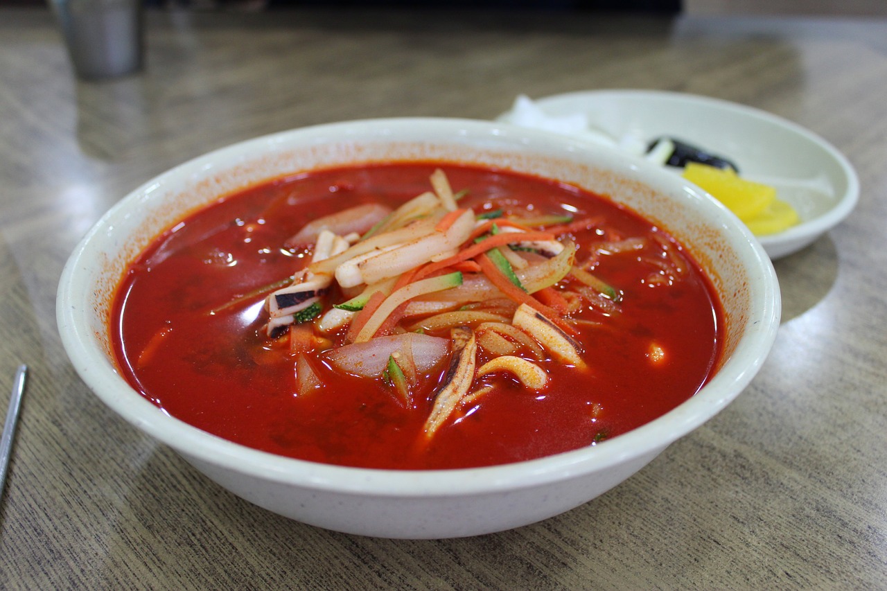 spicy seafood gyo-dong but chun lu free photo
