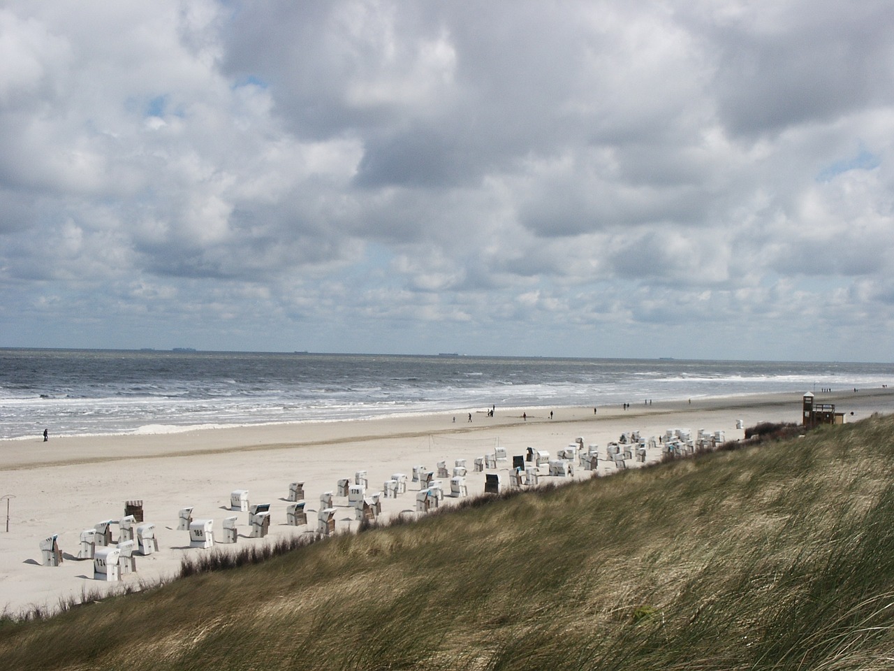 spiekeroog beach coast free photo