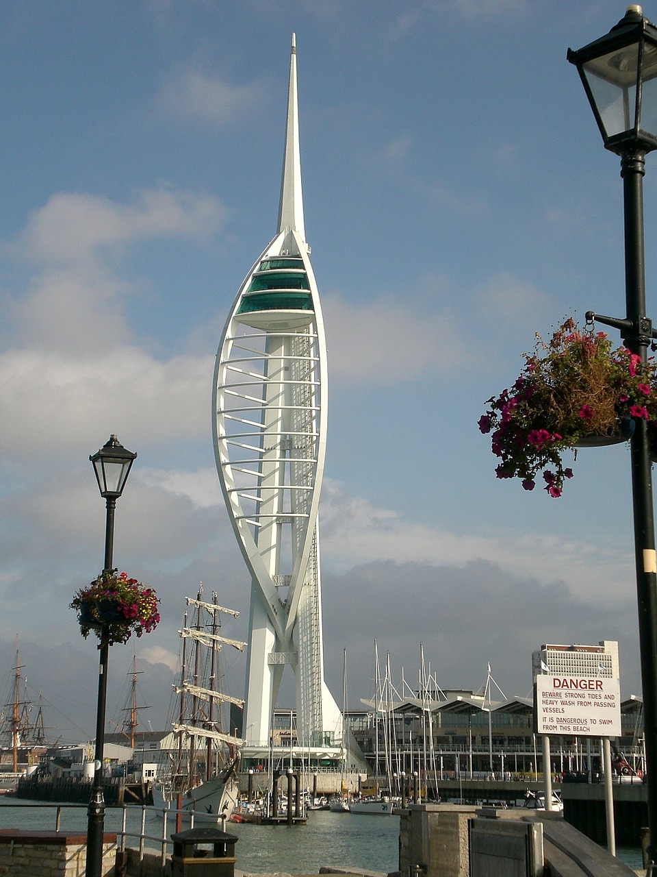 spinnaker tower high free photo