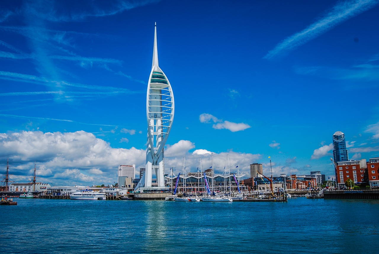 spinnaker tower tower portsmouth free photo