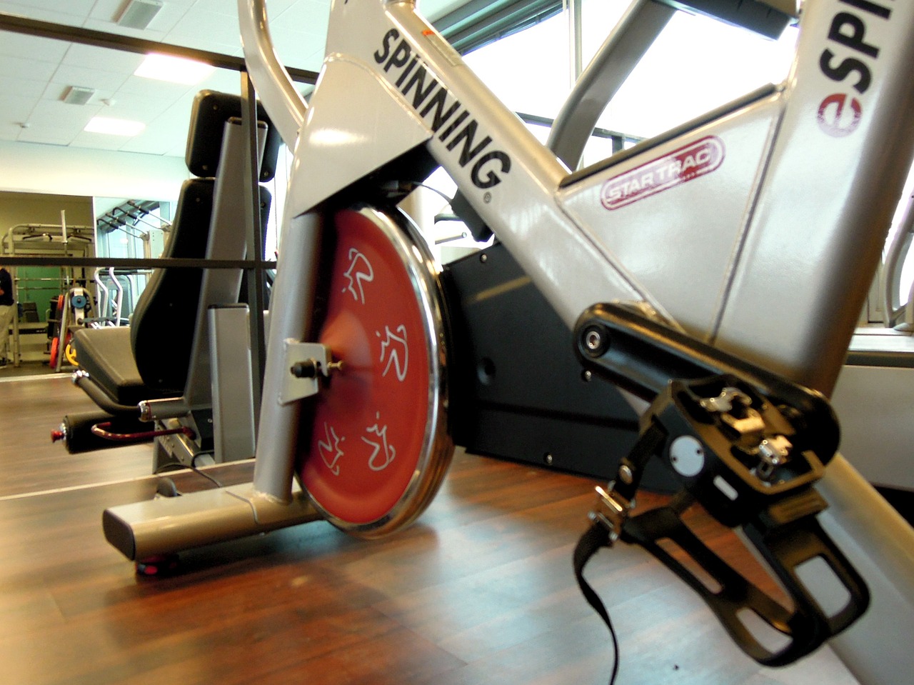 spinning cycling indoor cycling free photo