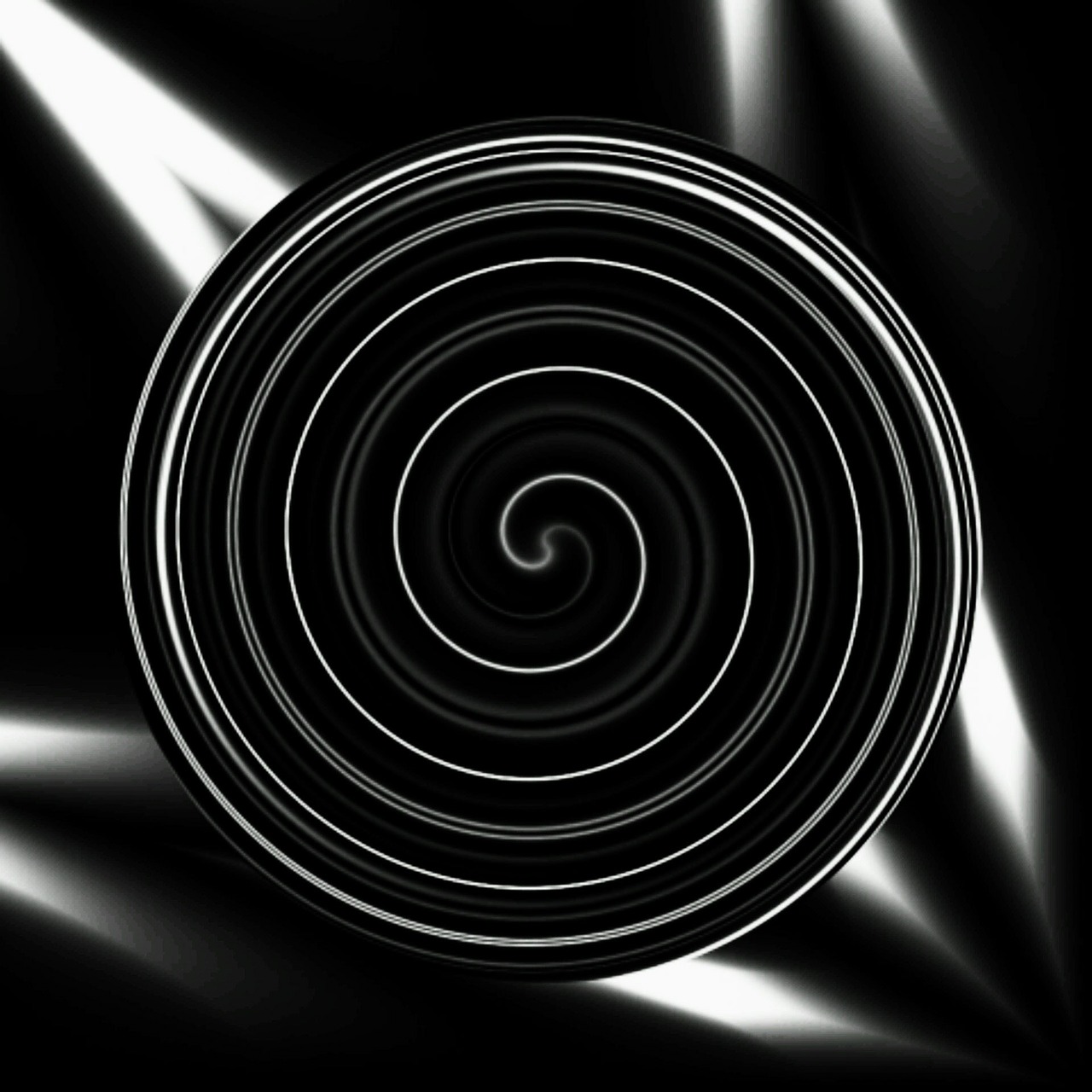 spiral lights black free photo