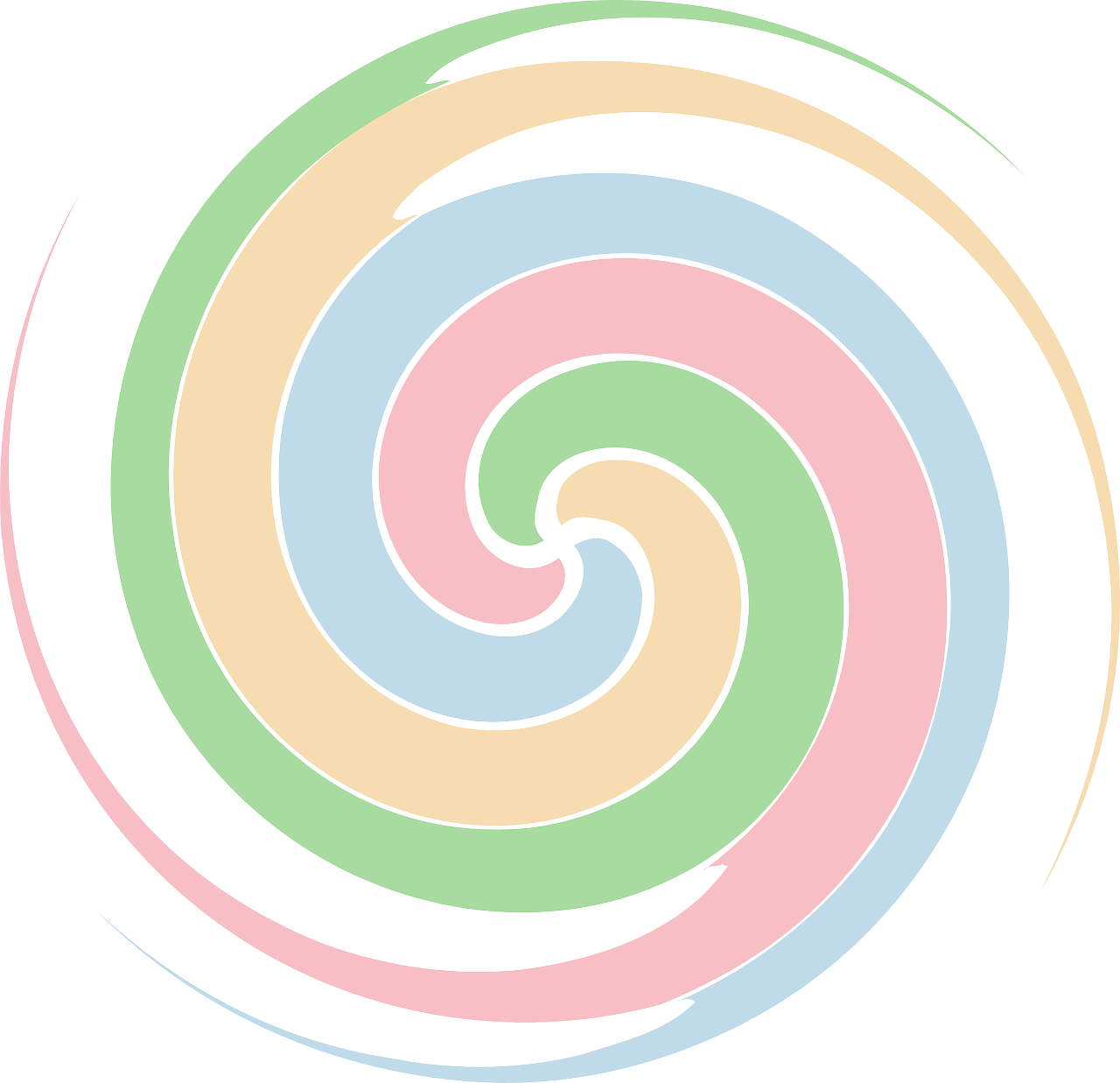 spiral swirl strudel free photo