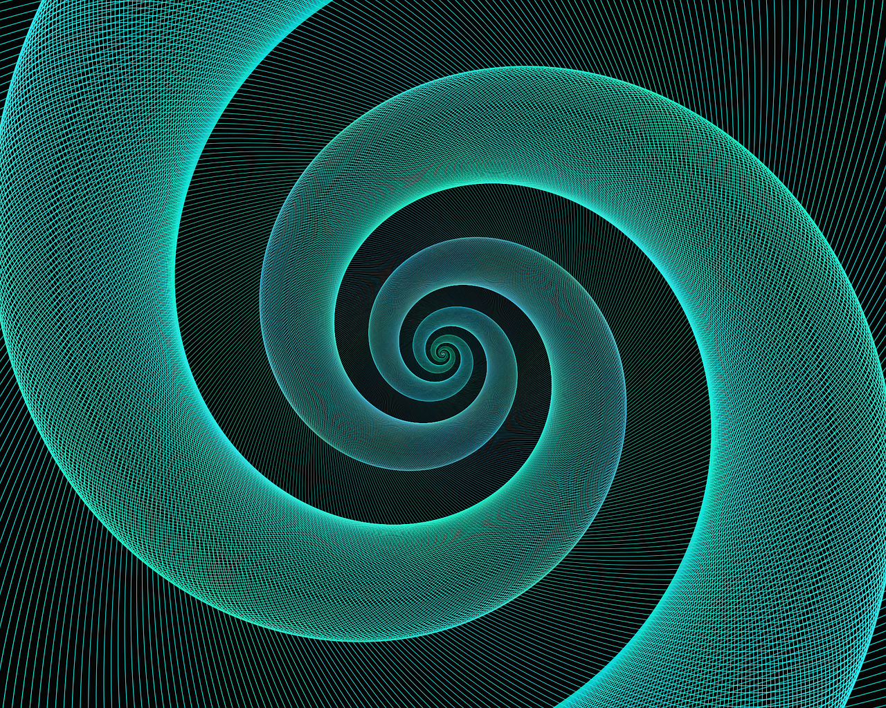 spiral fractal wallpaper free photo