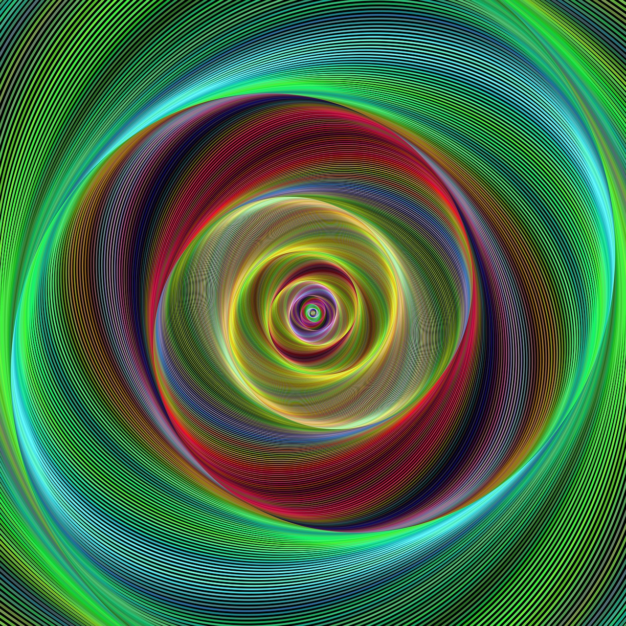 spiral vortex fractal free photo