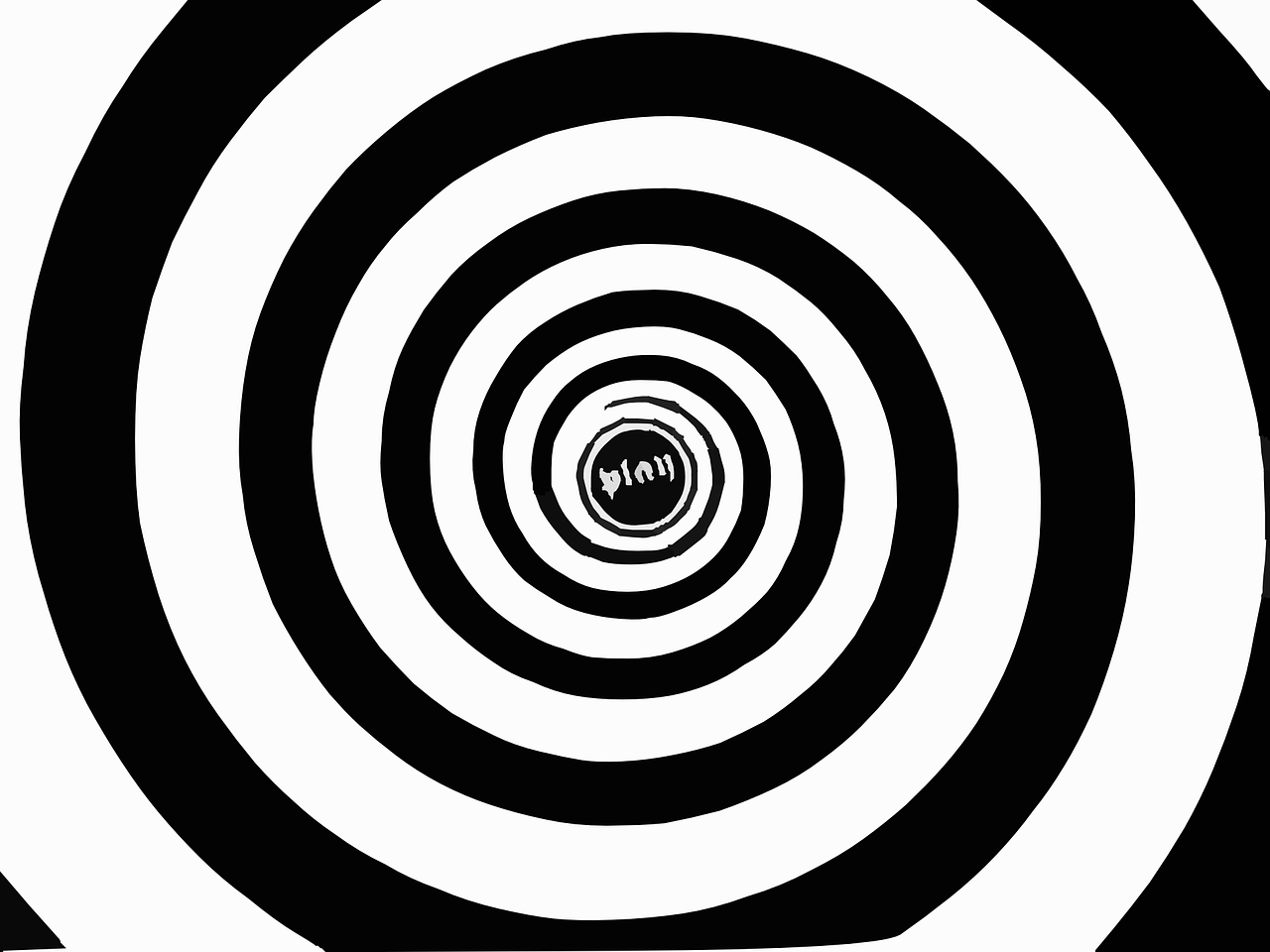 spiral hypnosis circle free photo