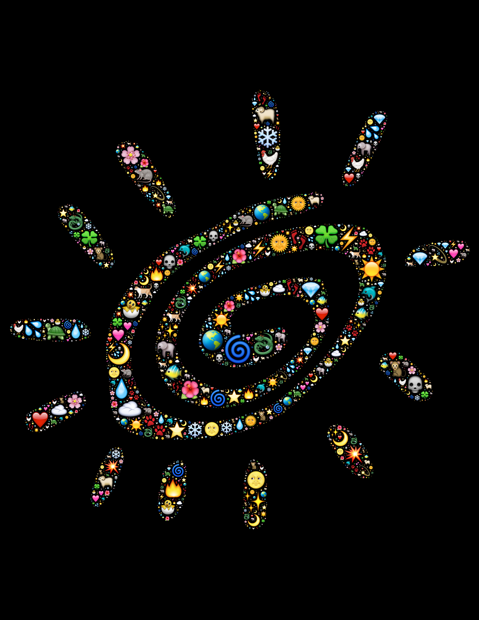 spiral emoji symbol free photo