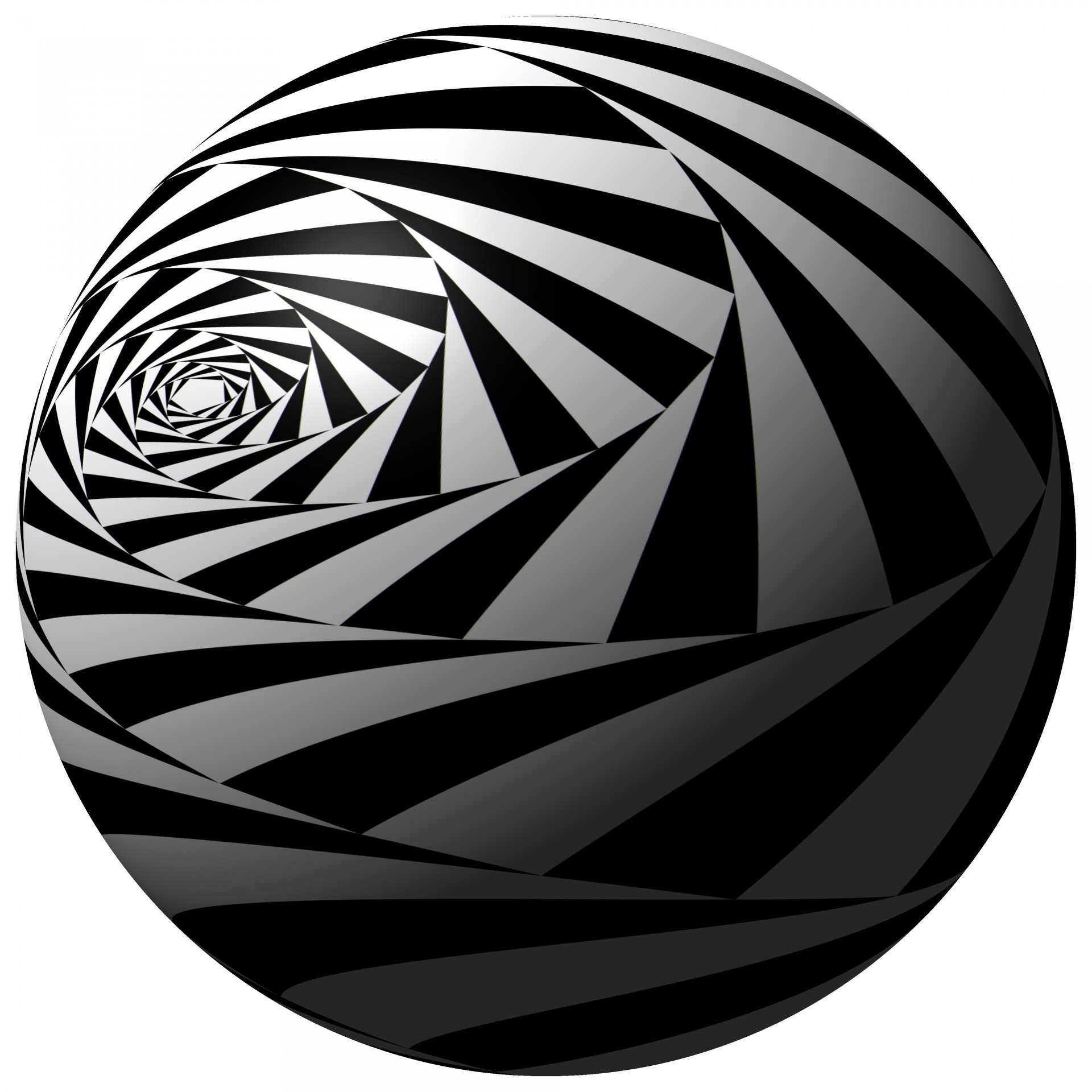 black 3d ball free photo