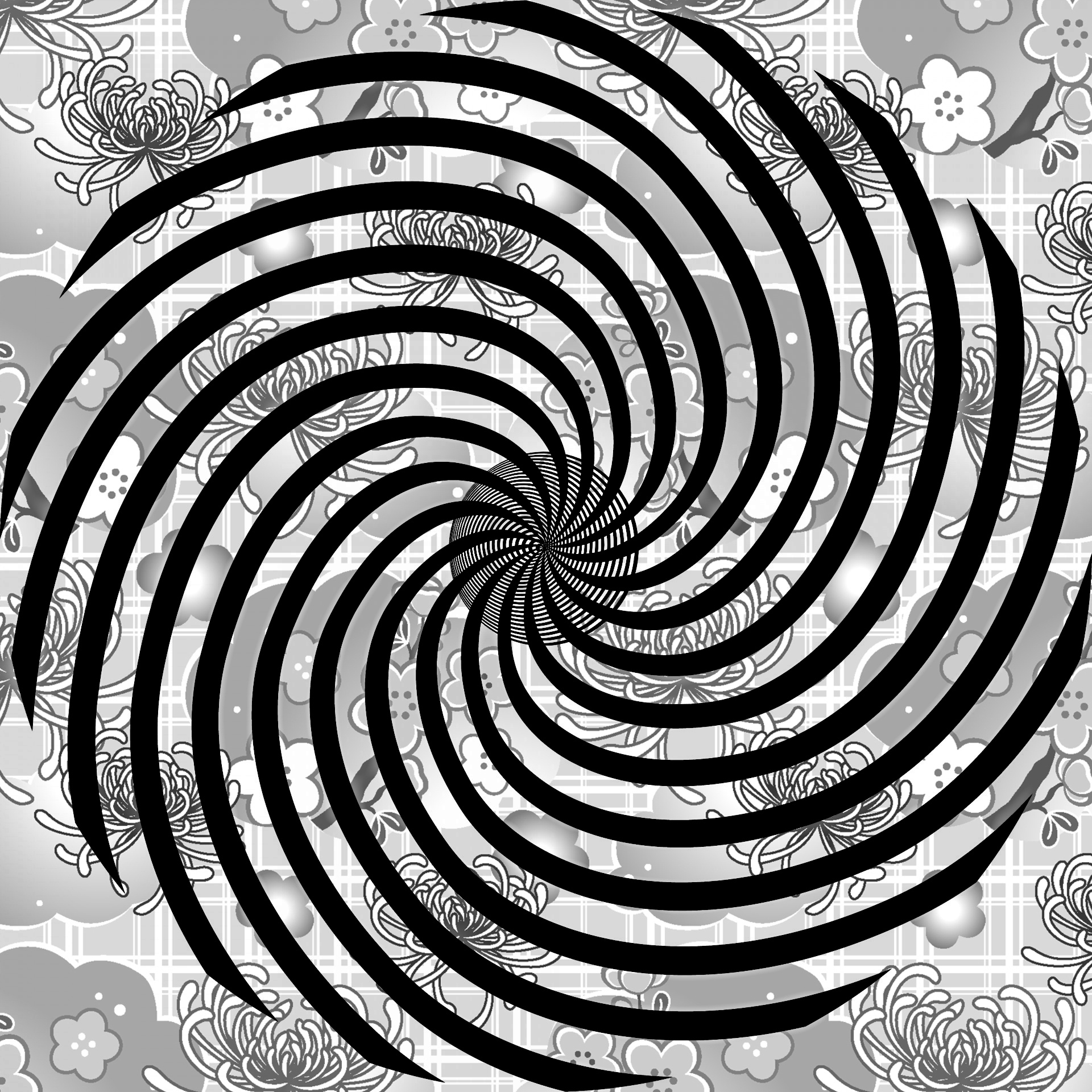 drawing black spiral free photo