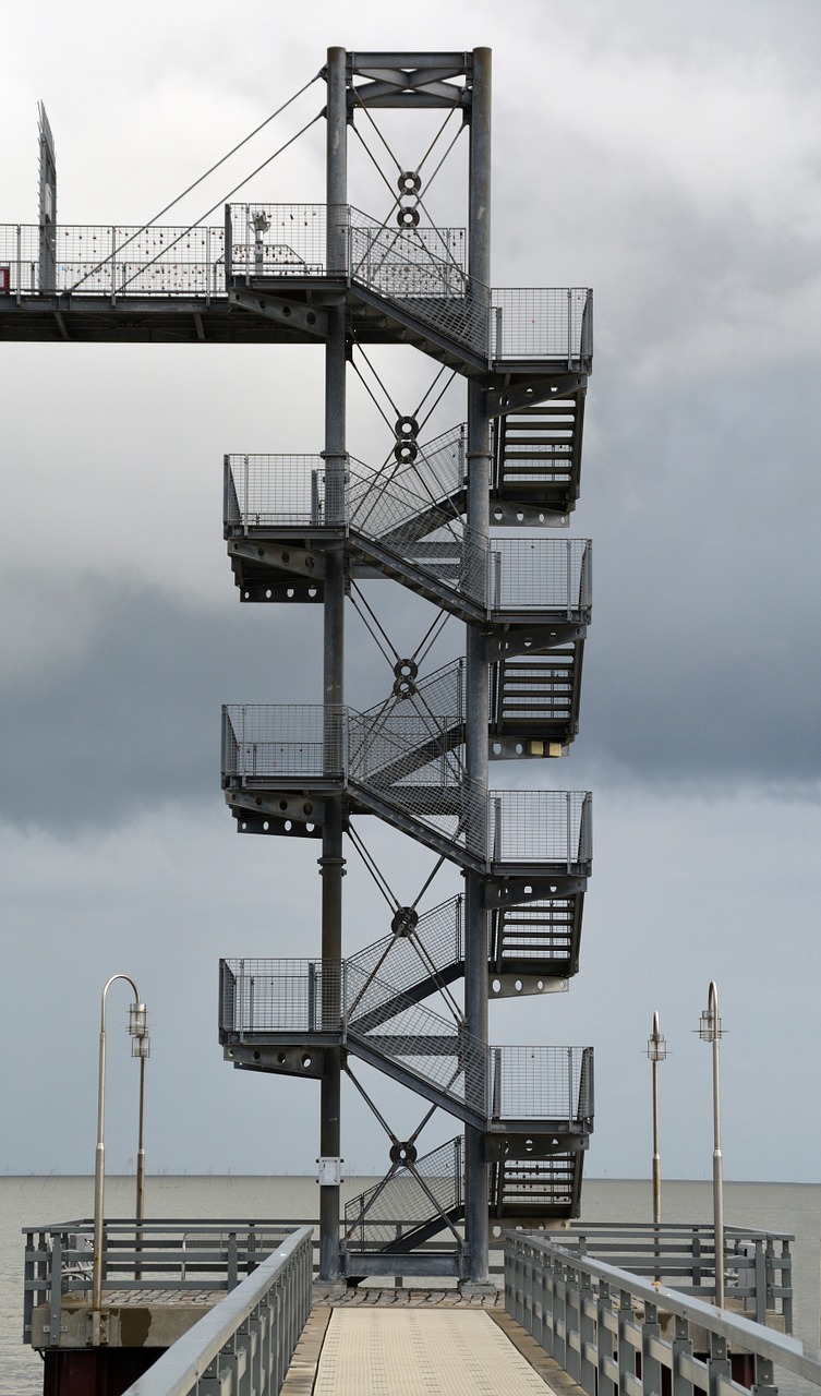 spiral staircase stairs emergence free photo