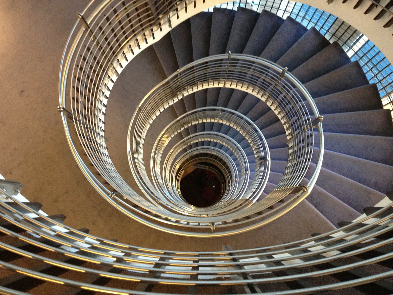 spiral staircase stairs staircase free photo