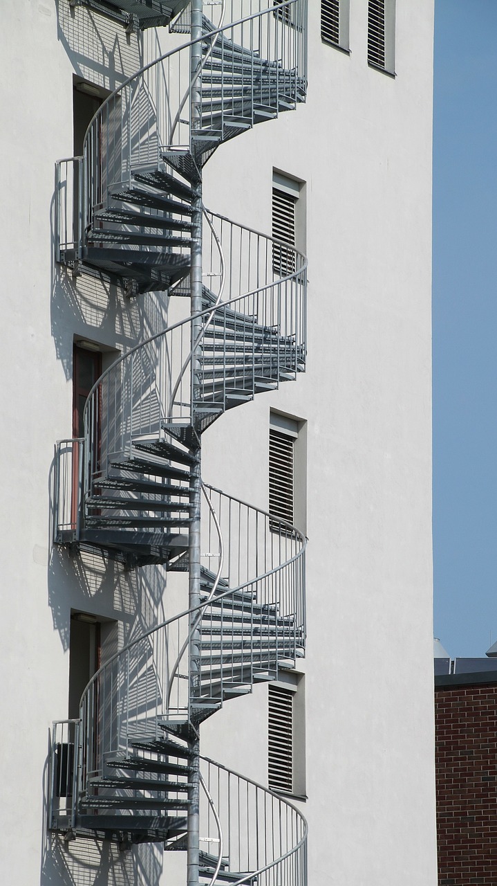 spiral staircase stairs gradually free photo