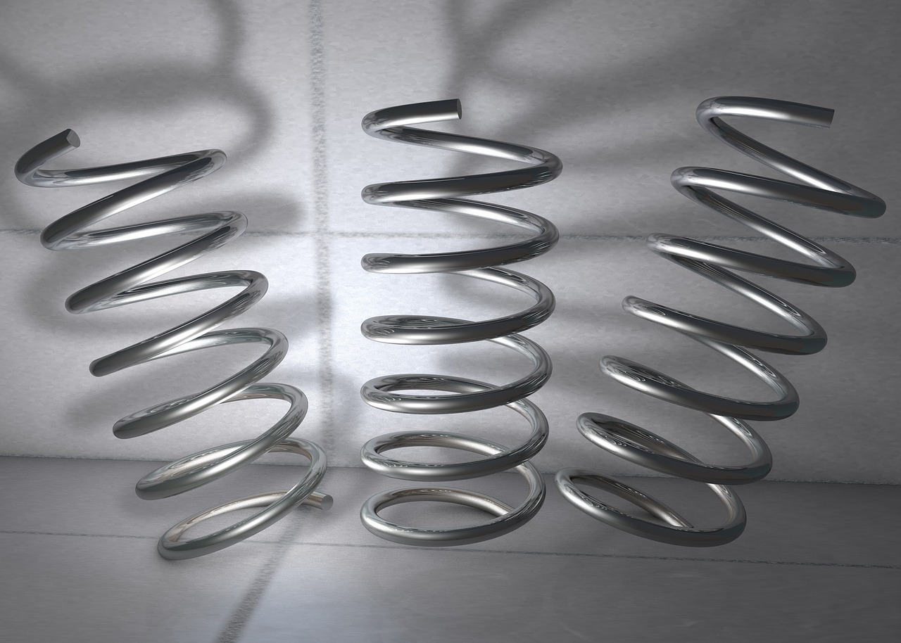 spirals  background  metal free photo