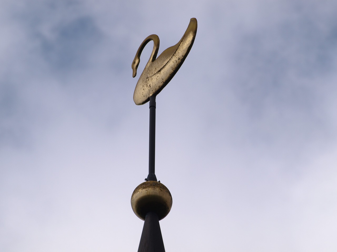 spire weather vane figure free photo