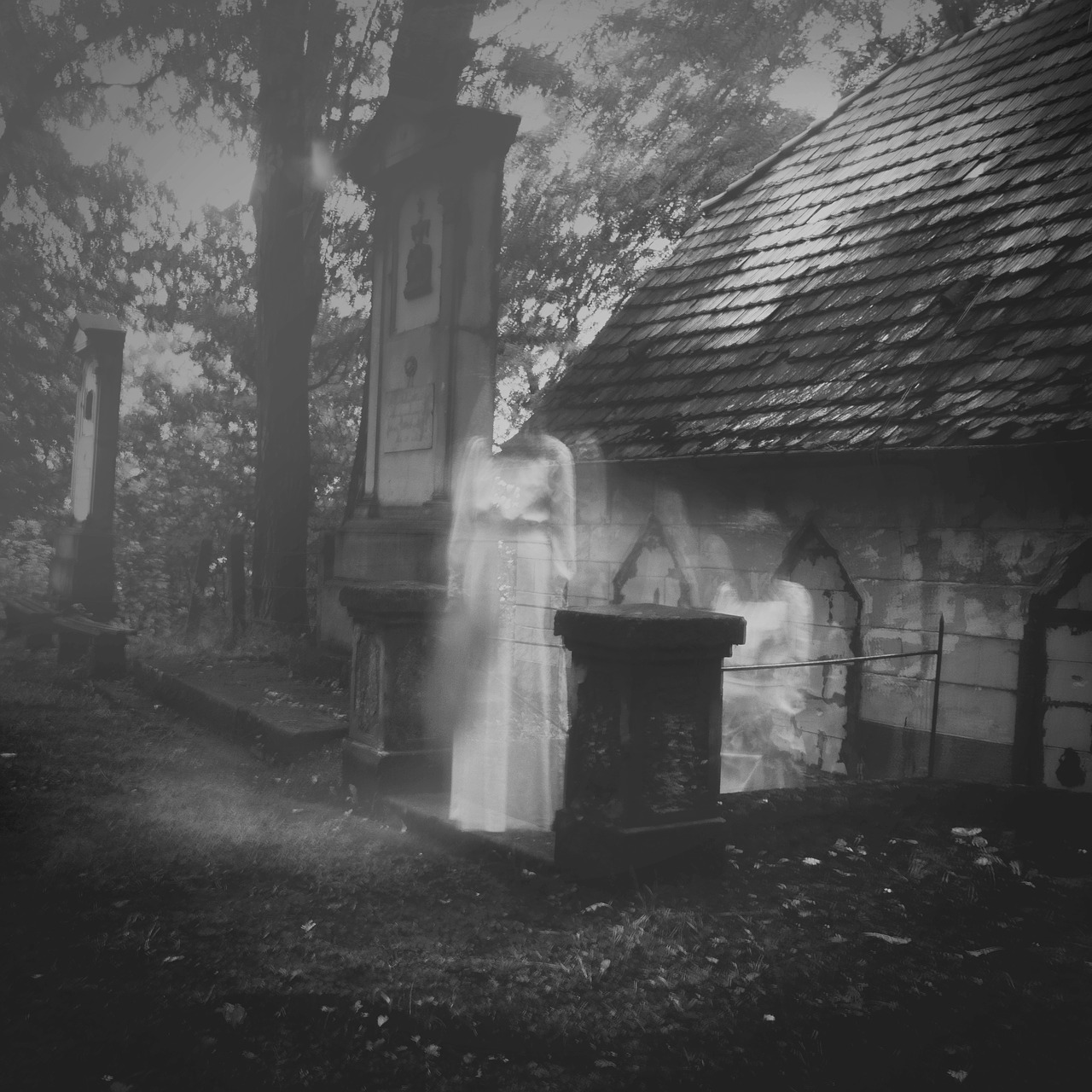 spirit cemetery church free photo