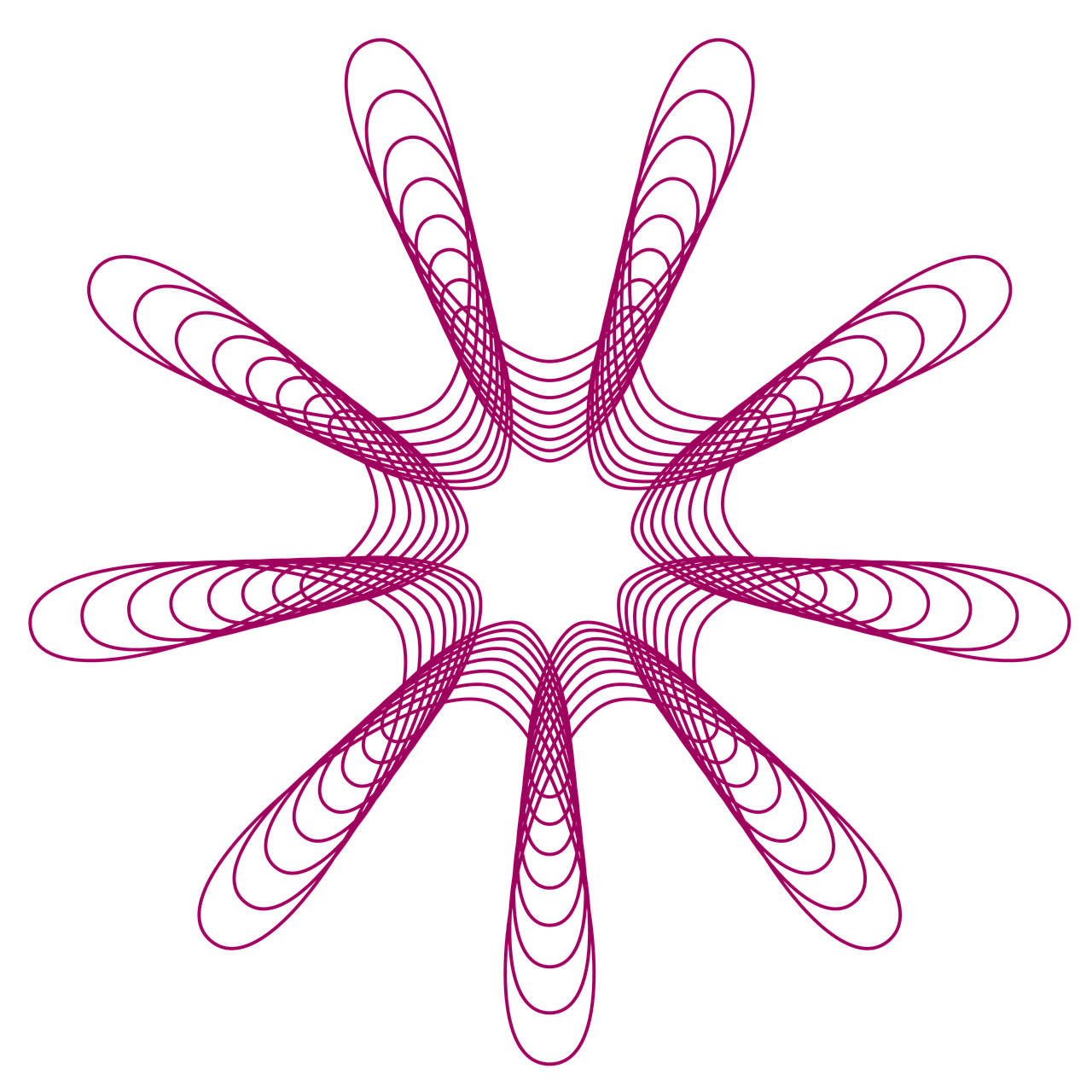 spirograph pattern circle free photo