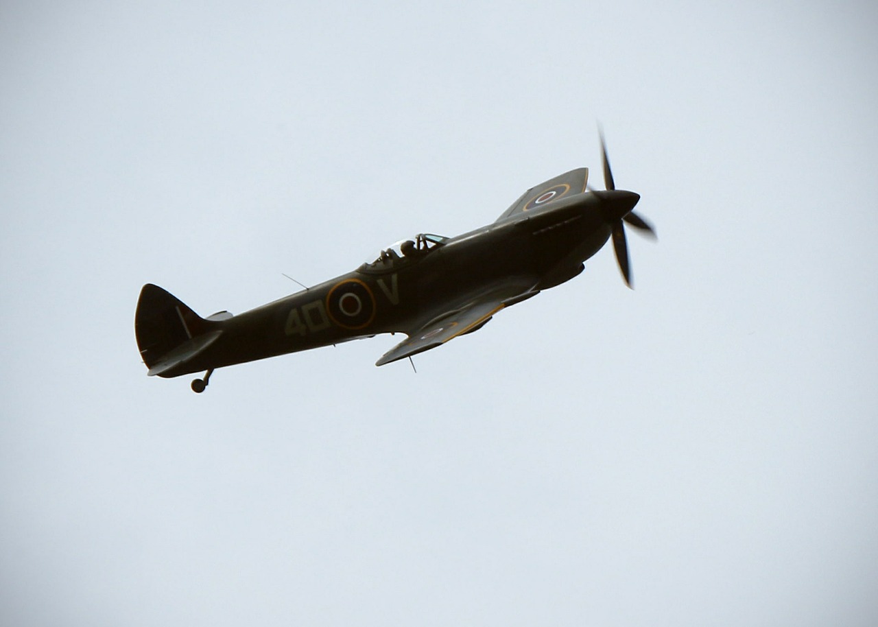 spitfire plane av free photo