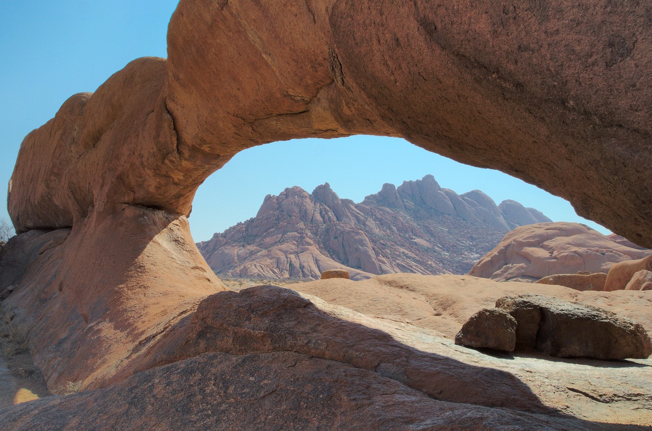 spitzkoppe namibia rock arch free photo