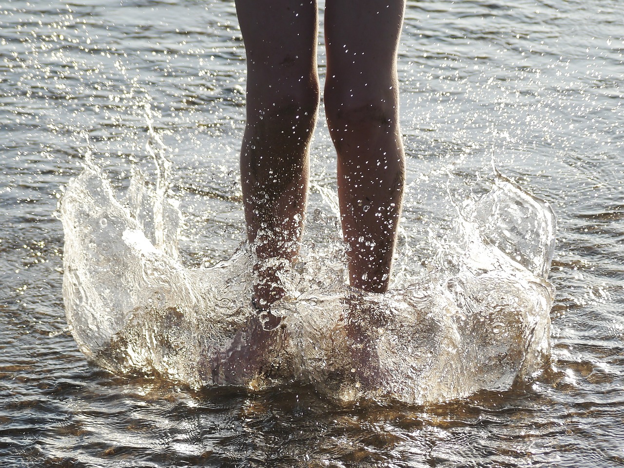 splash kids beach free photo