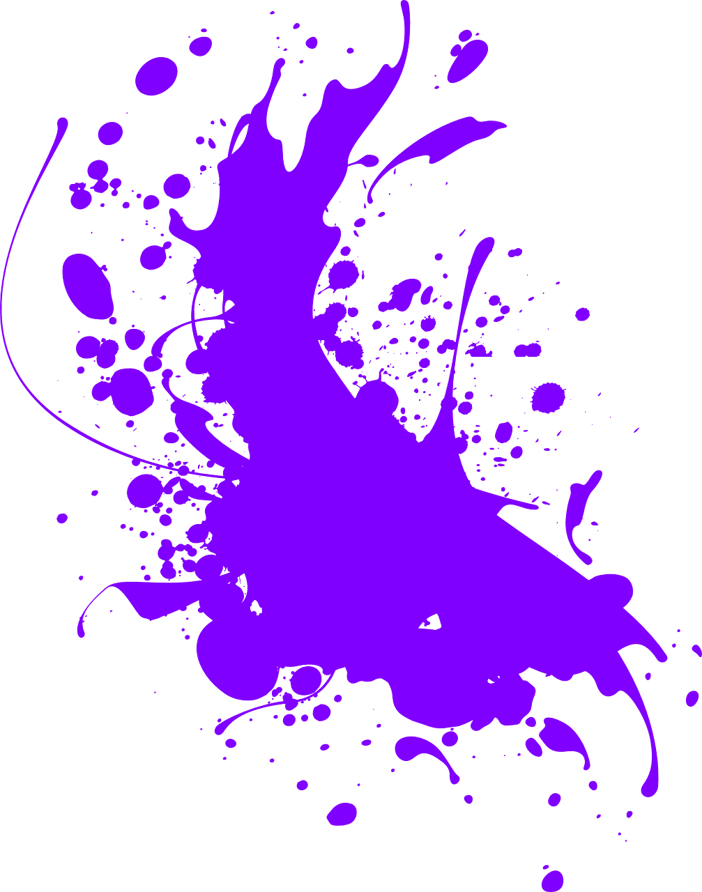 splat purple paint free photo