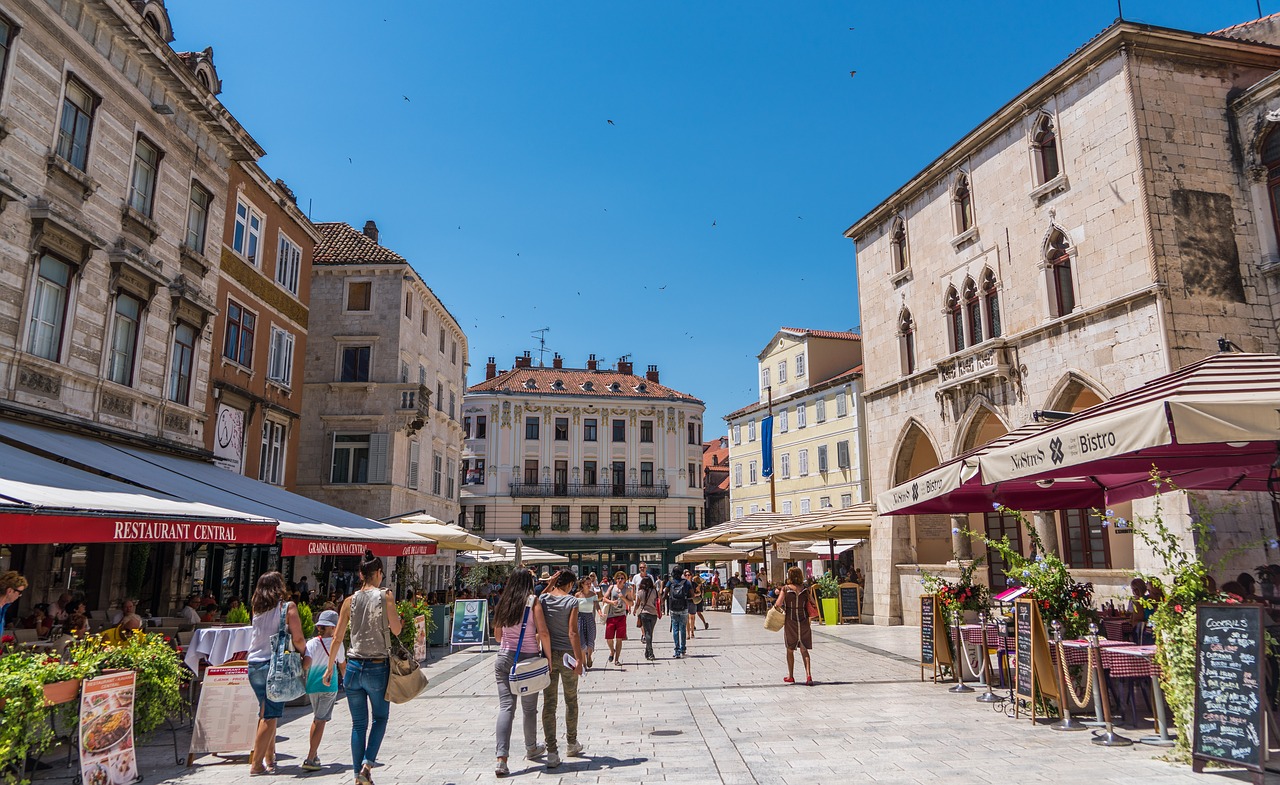 split croatia architecture free photo