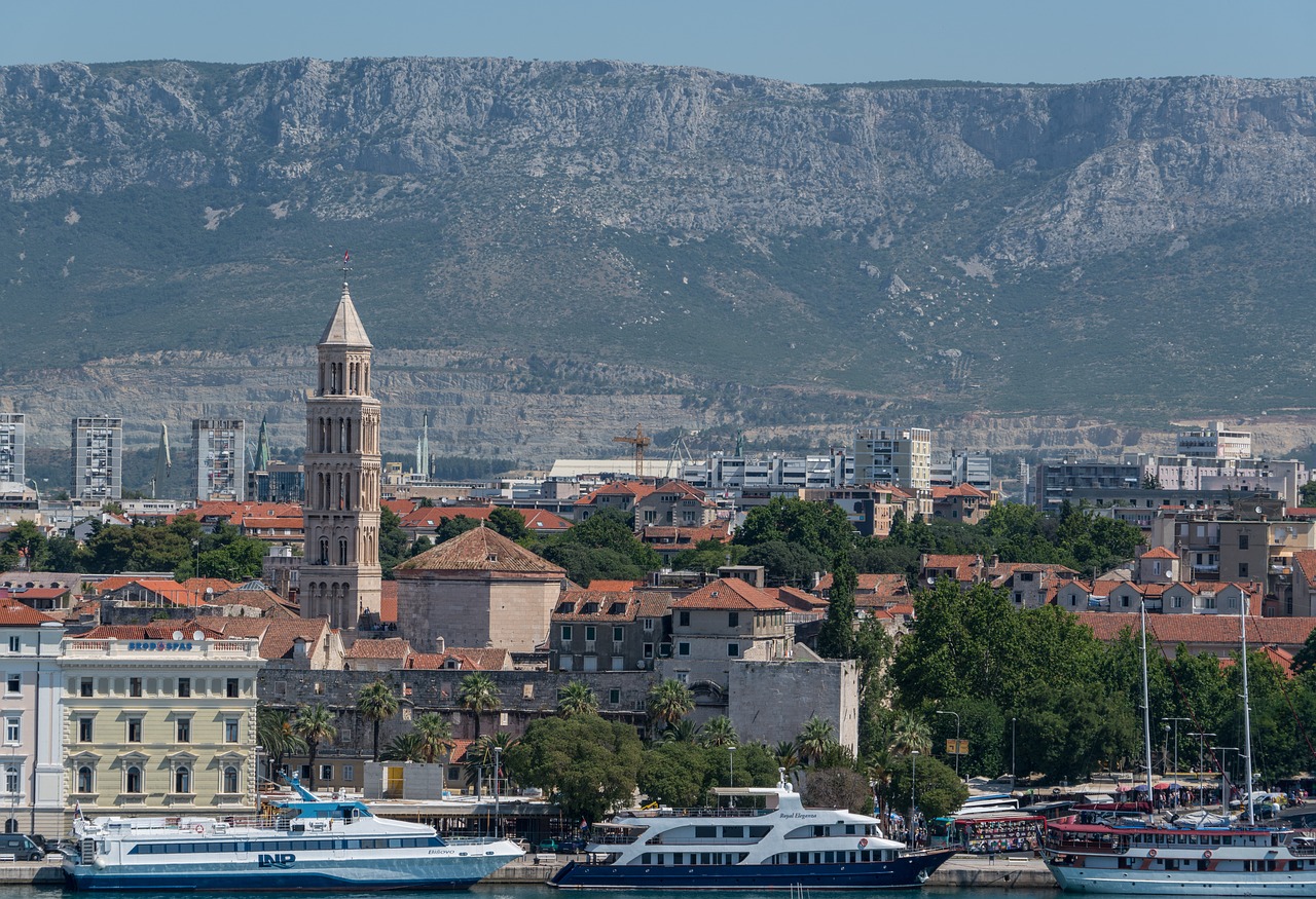 split croatia architecture free photo