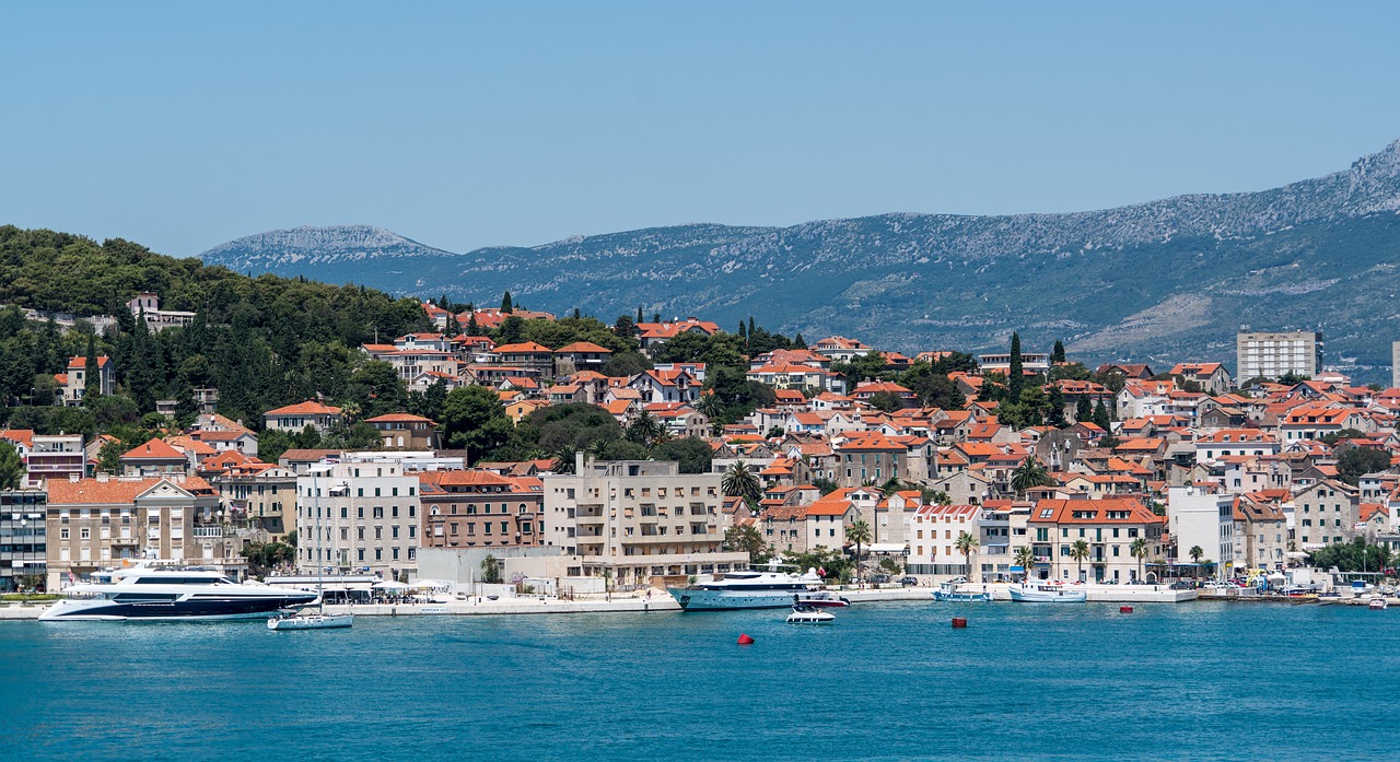 split croatia shore free photo