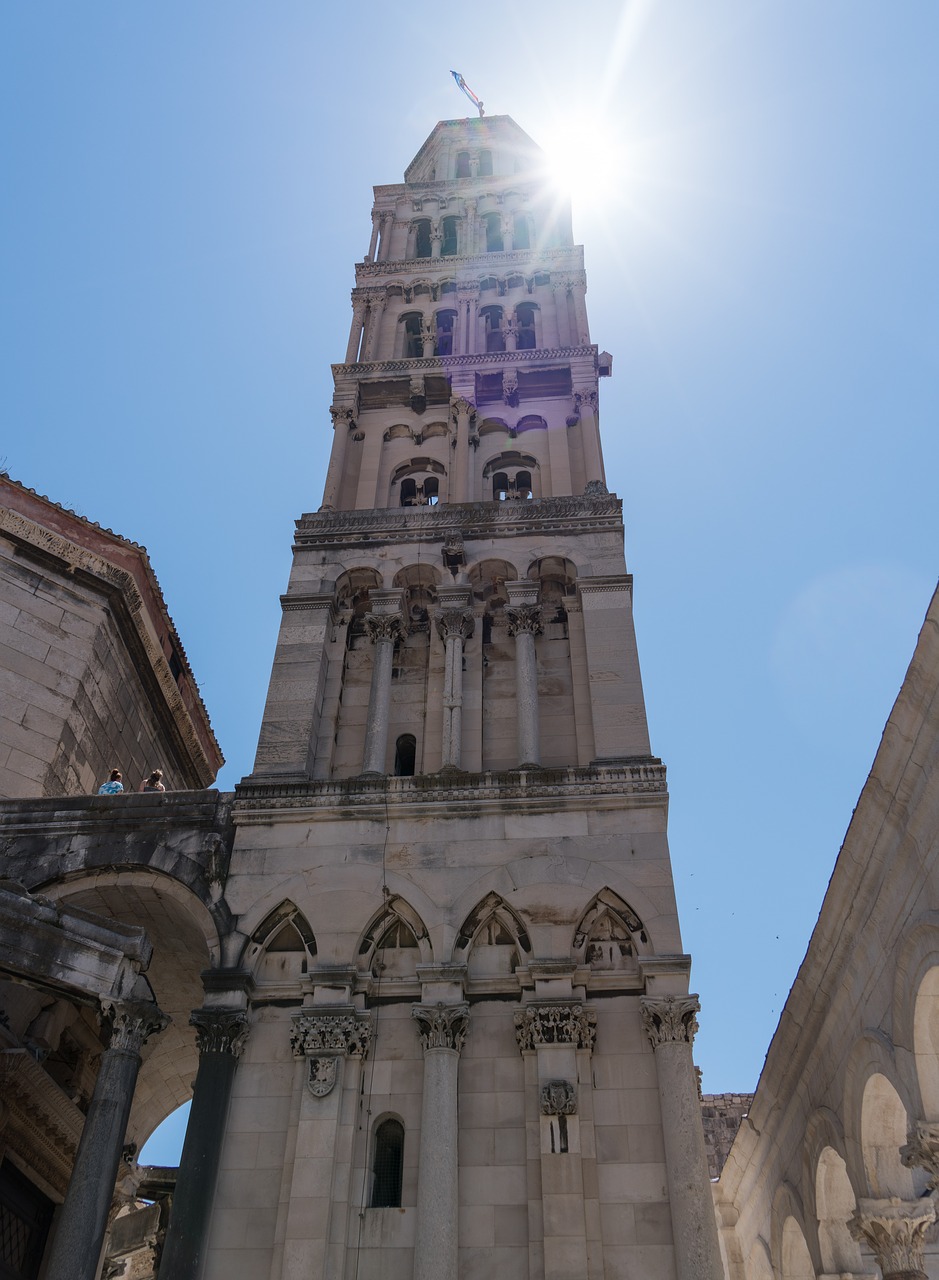 split croatia architecture free photo