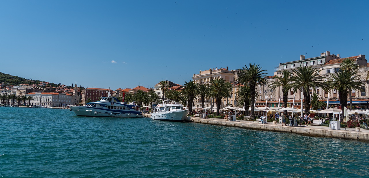 split croatia shore free photo