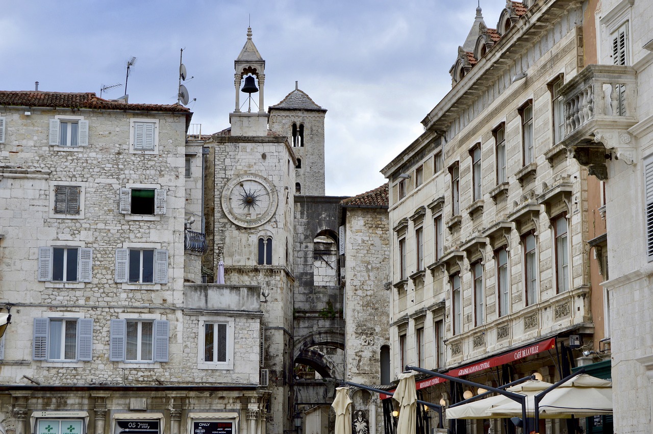 split  croatia  city free photo