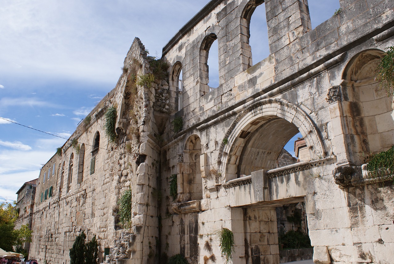 split croatia the middle ages free photo