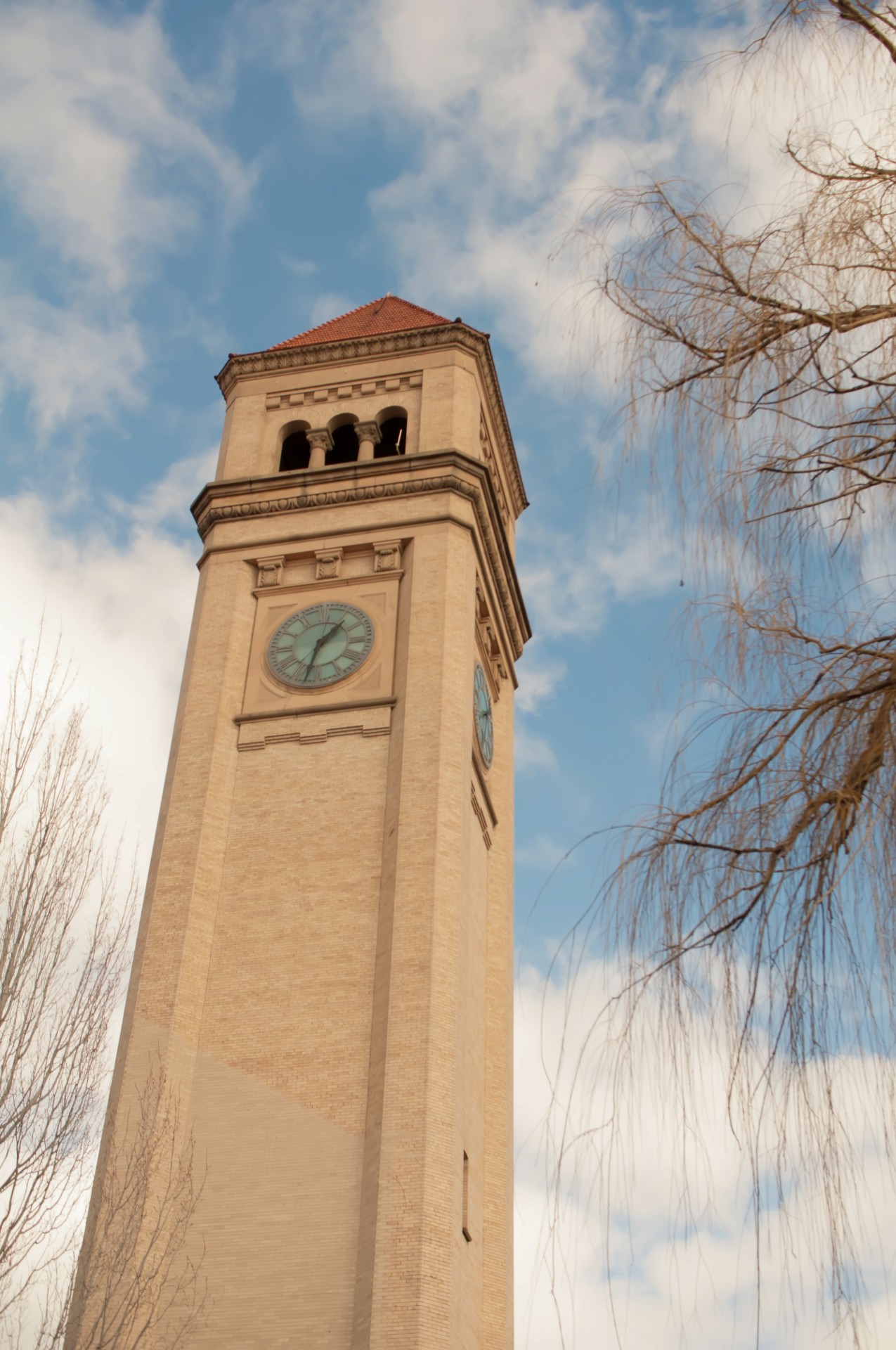 architecture city clock free photo