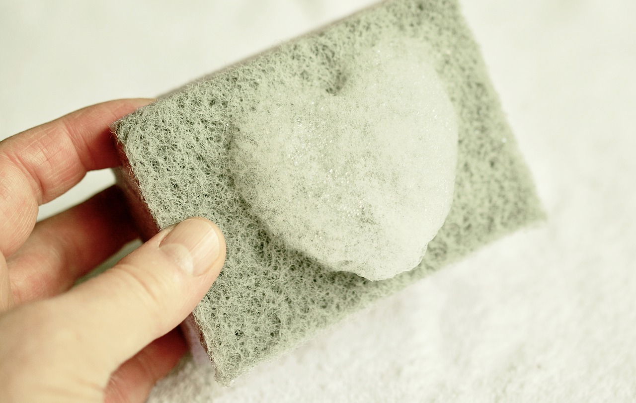 sponge cleaning sponge clean free photo