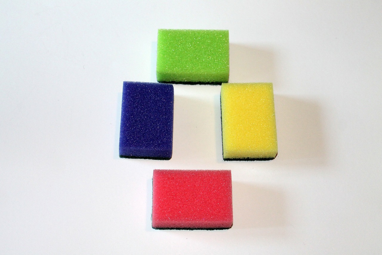 sponge colorful sponges free photo